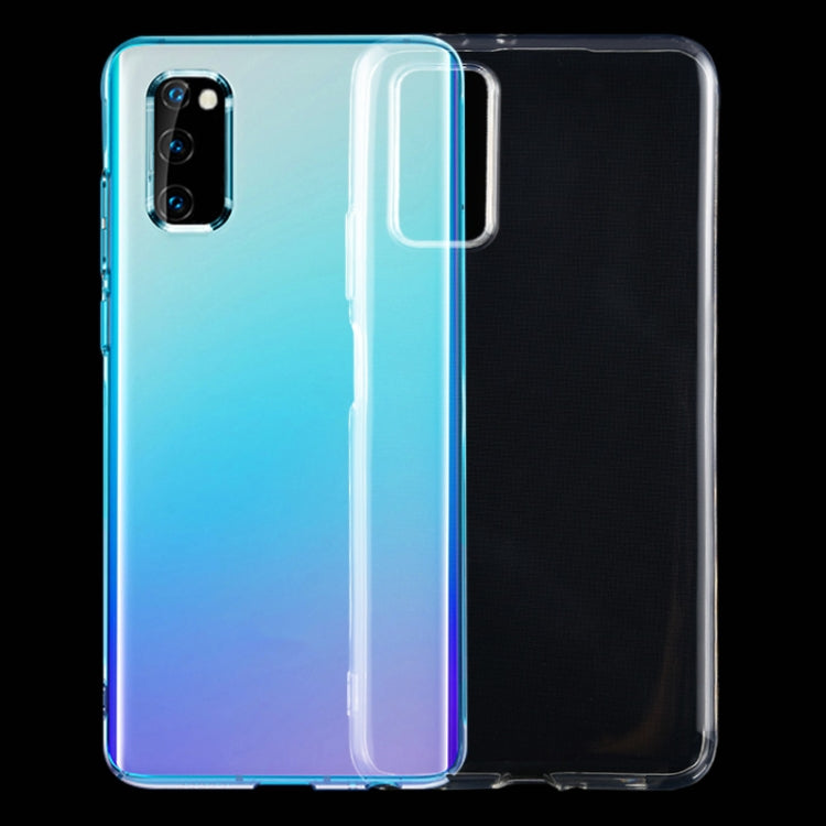 For Huawei Honor V30 0.75mm Ultrathin Transparent TPU Soft Protective Case