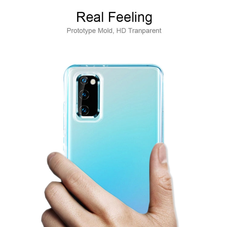 For Huawei Honor V30 0.75mm Ultrathin Transparent TPU Soft Protective Case