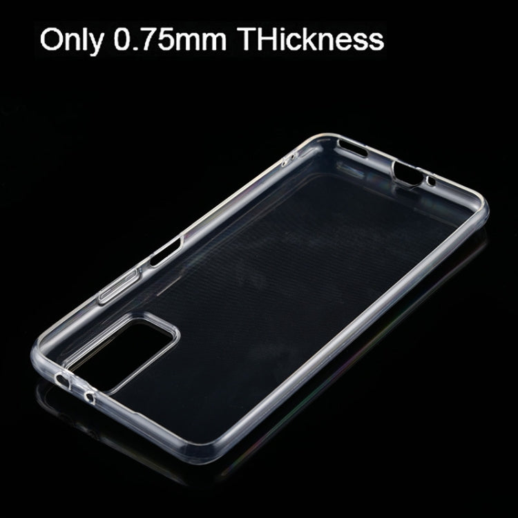 For Huawei Honor V30 0.75mm Ultrathin Transparent TPU Soft Protective Case