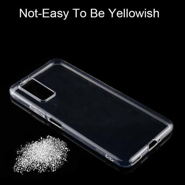 For Huawei Honor V30 Pro 0.75mm Ultrathin Transparent TPU Soft Protective Case