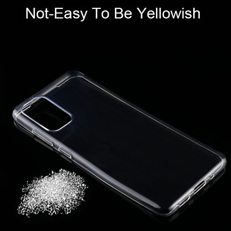 For Galaxy S20 Ultra 0.75mm Ultrathin Transparent TPU Soft Protective Case