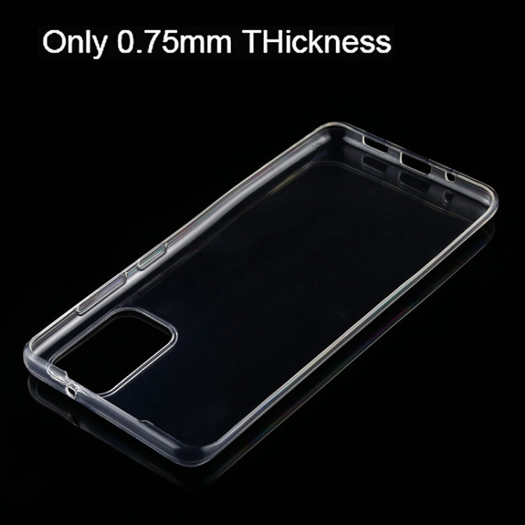 For Galaxy S20 0.75mm Ultrathin Transparent TPU Soft Protective Case