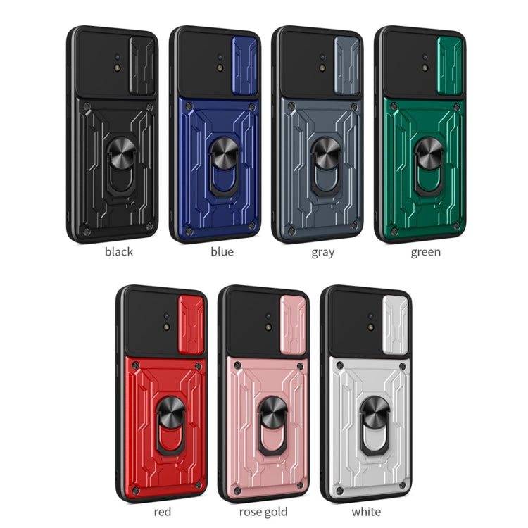 For Nokia C10 Sliding Camshield Card Phone Case