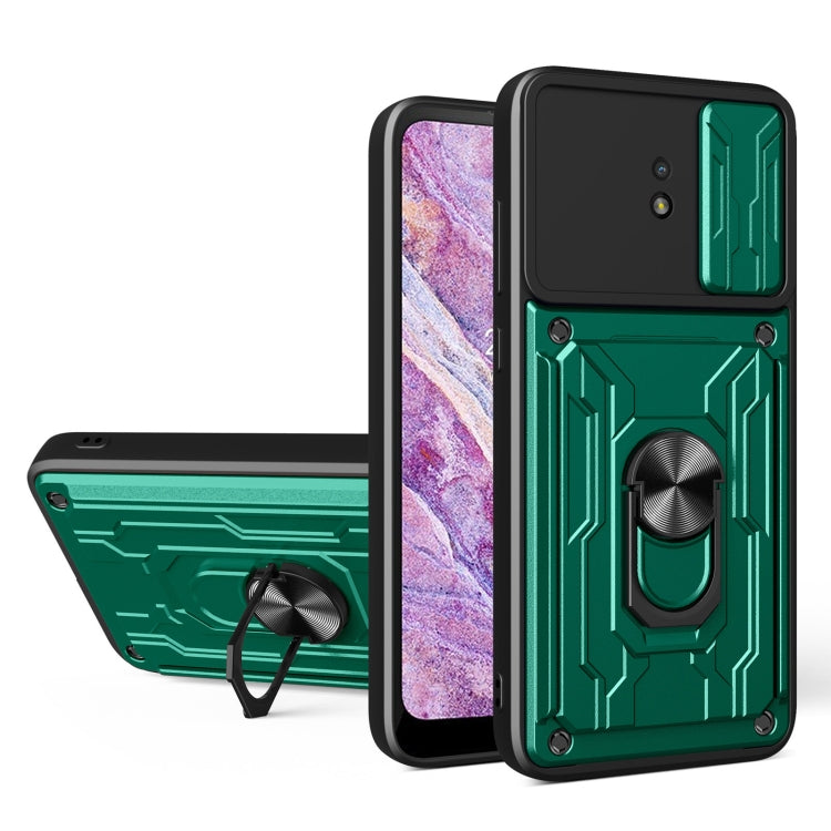 For Nokia C10 Sliding Camshield Card Phone Case