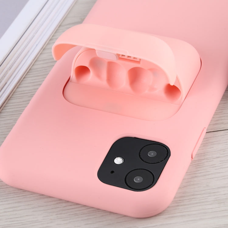 For iPhone 11 Pro For iPhone 11 Silicone Shockproof Protective Case with Apple AirPods Pro Case