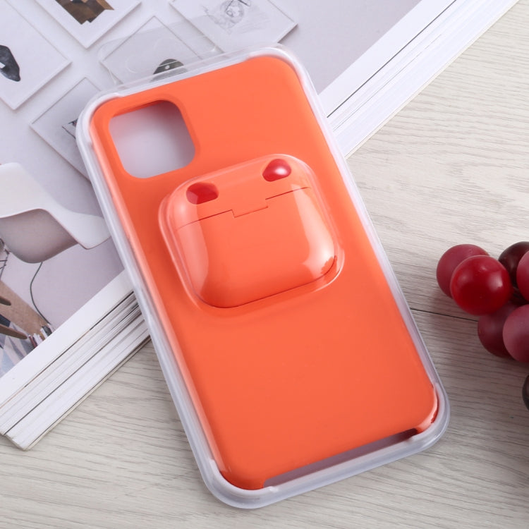 For iPhone 11 Pro Silicone Shockproof Protective Case with Apple AirPods Pro Case