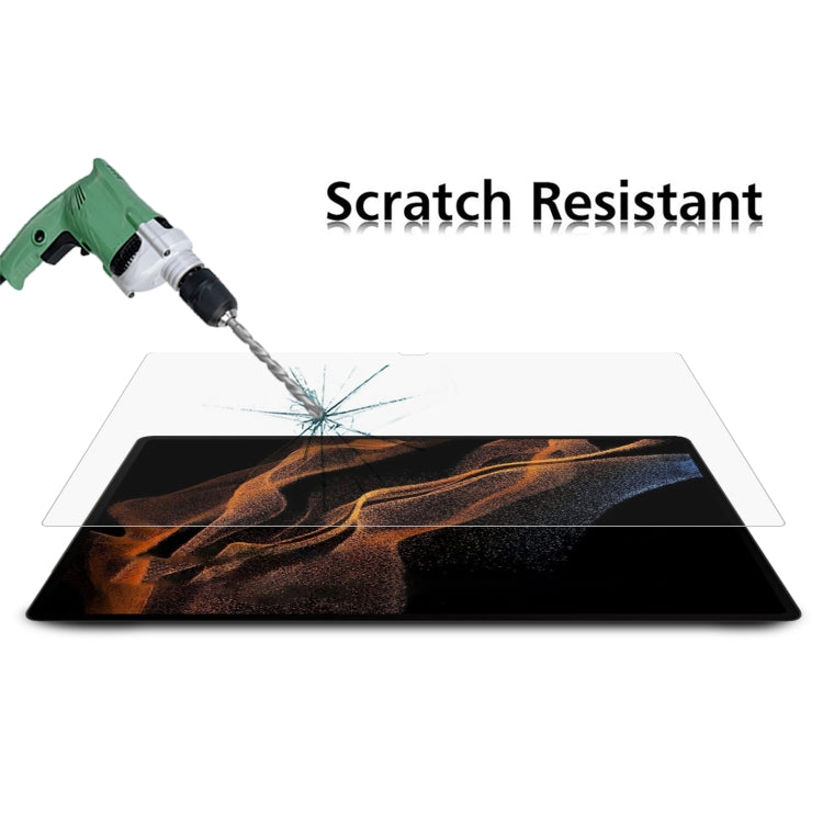 25 PCS 9H 2.5D Explosion-proof Tempered Tablet Glass Film For Samsung Galaxy Tab S8 Ultra / X900