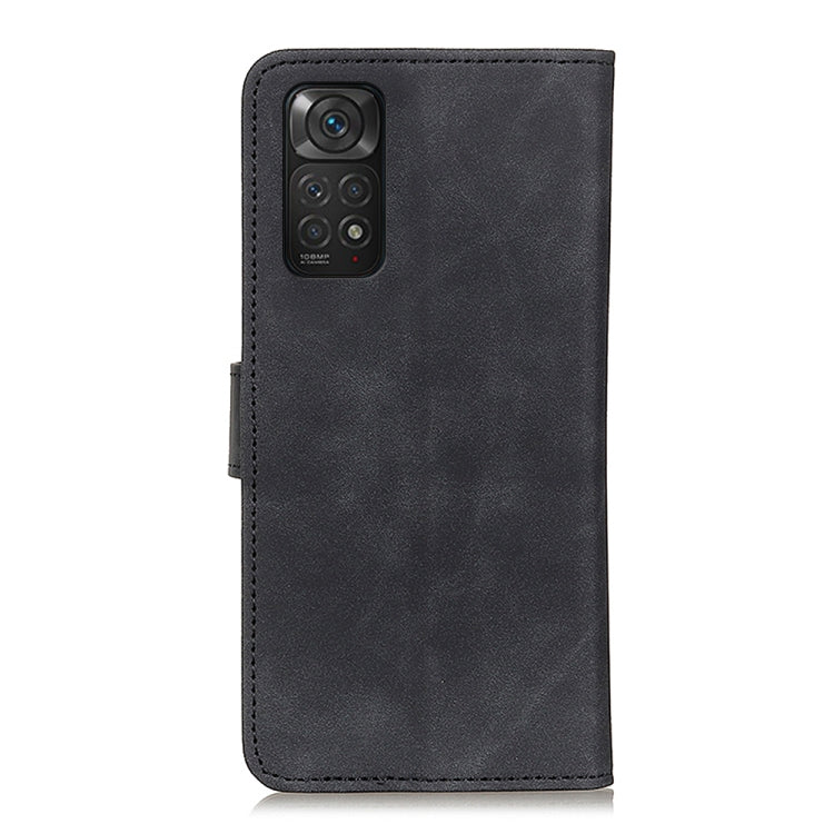 For Xiaomi Redmi Note 11S / Note 11 4G 2022 KHAZNEH Retro Texture Flip Leather Phone Case
