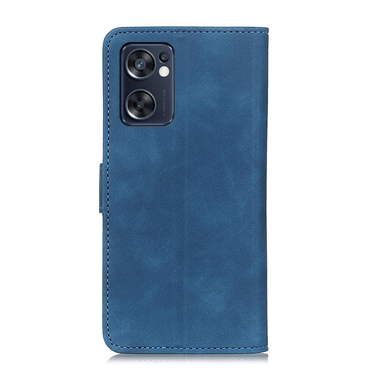 For OPPO Reno7 SE 5G KHAZNEH Retro Texture Horizontal Flip Leather Phone Case