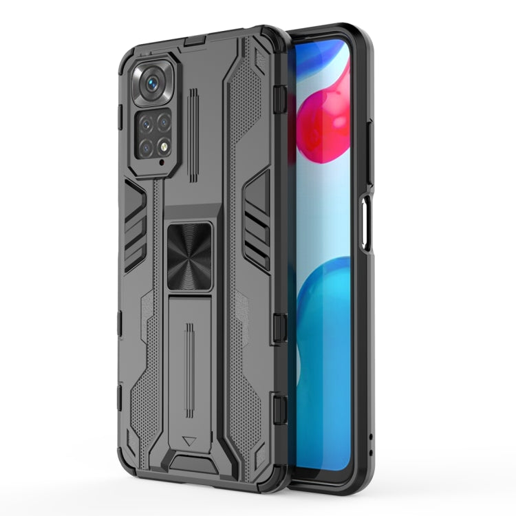 For Xiaomi Redmi Note 11 Global / Note 11S Supersonic PC + TPU Phone Case with Holder