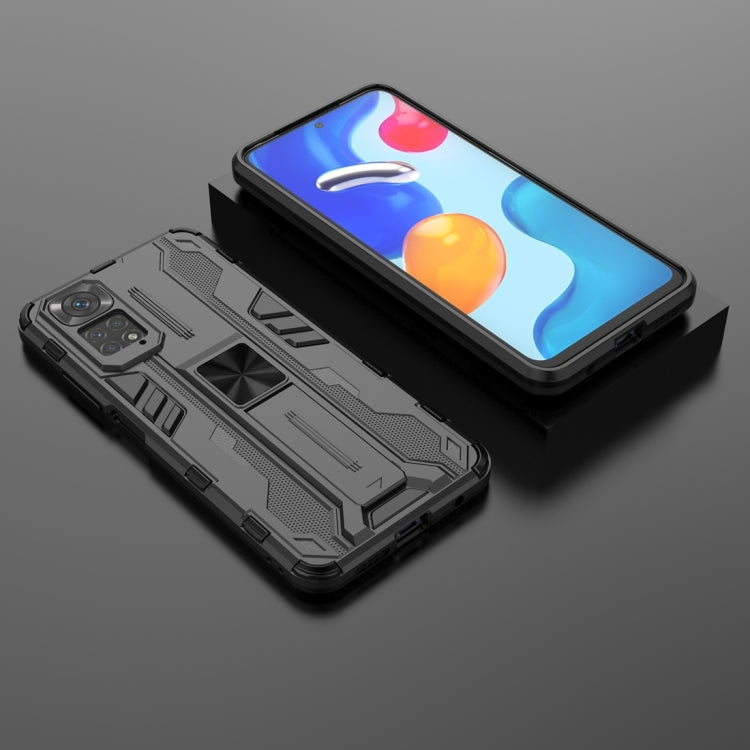 For Xiaomi Redmi Note 11 Global / Note 11S Supersonic PC + TPU Phone Case with Holder