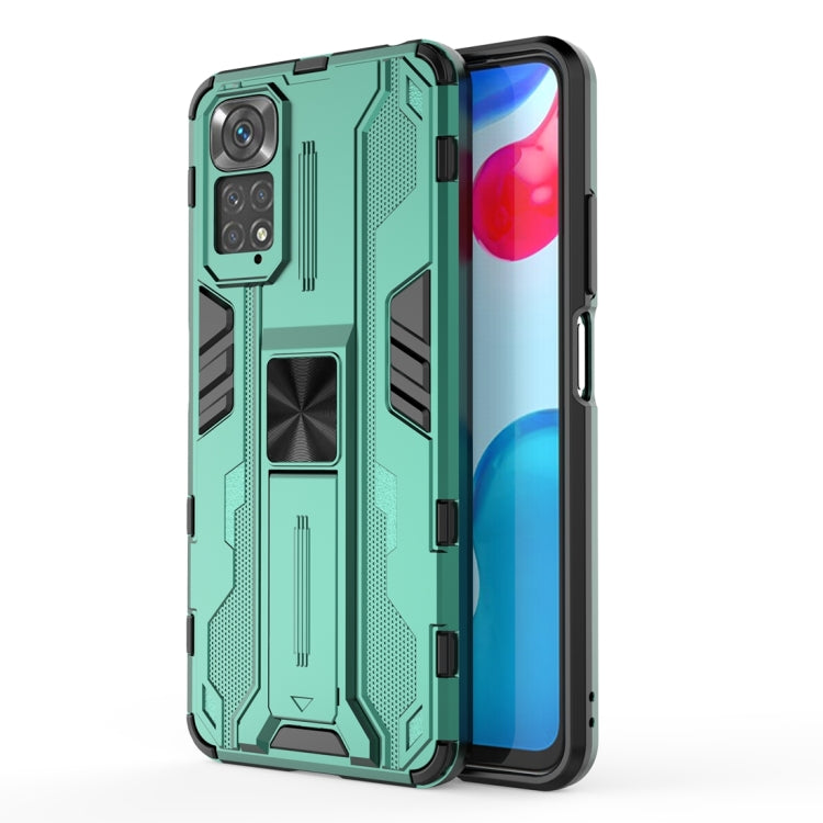 For Xiaomi Redmi Note 11 Global / Note 11S Supersonic PC + TPU Phone Case with Holder