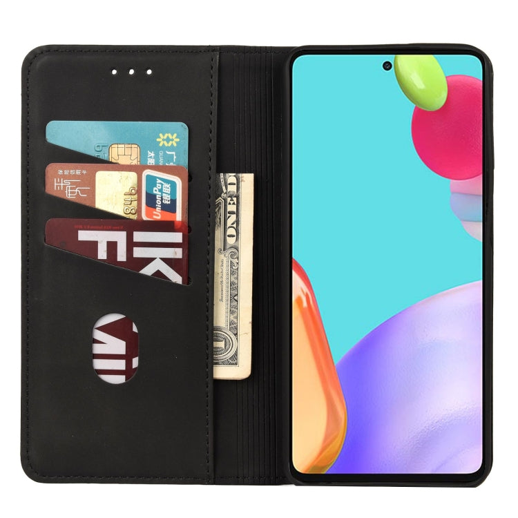 For Samsung Galaxy A23 5G Skin Feel Splicing Leather Phone Case