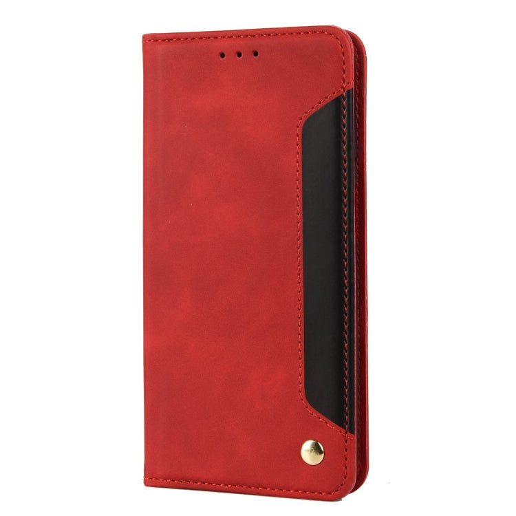 For Samsung Galaxy A23 5G Skin Feel Splicing Leather Phone Case