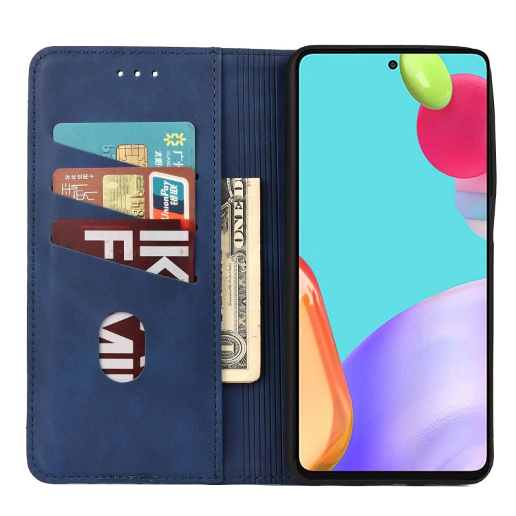 For Samsung Galaxy A23 5G Skin Feel Splicing Leather Phone Case