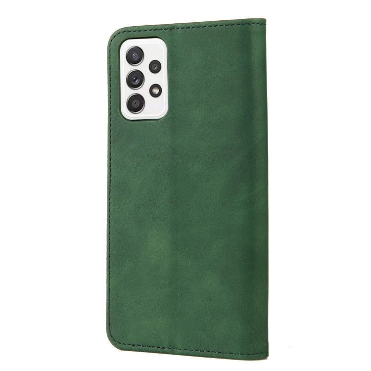 For Samsung Galaxy A23 5G Skin Feel Splicing Leather Phone Case