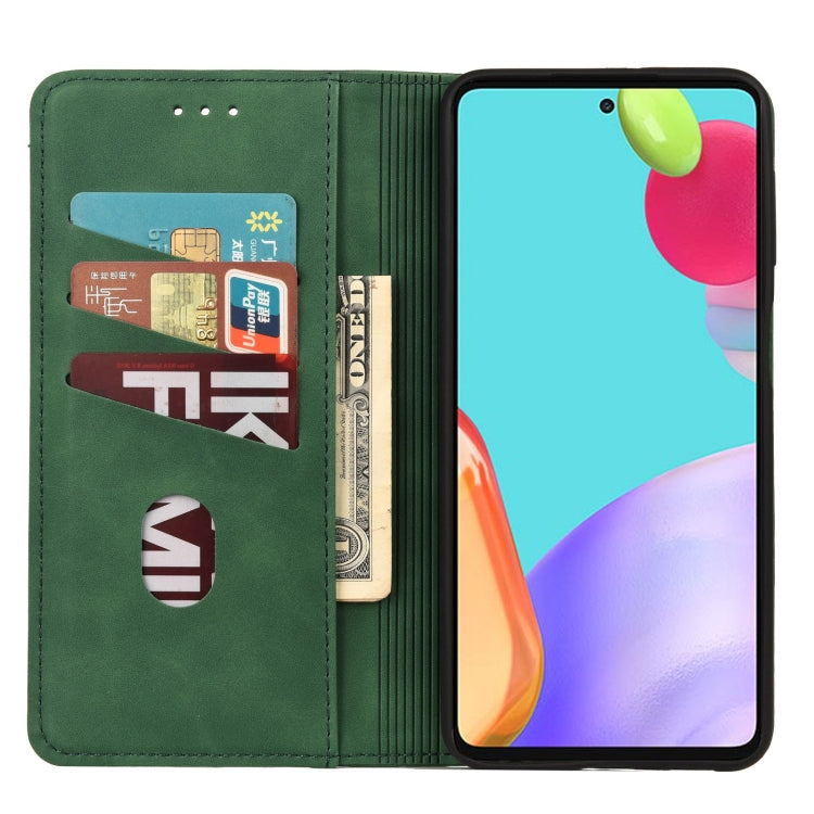 For Samsung Galaxy A23 5G Skin Feel Splicing Leather Phone Case