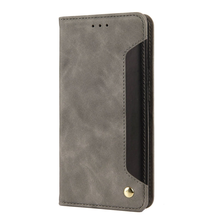 For Samsung Galaxy A23 5G Skin Feel Splicing Leather Phone Case