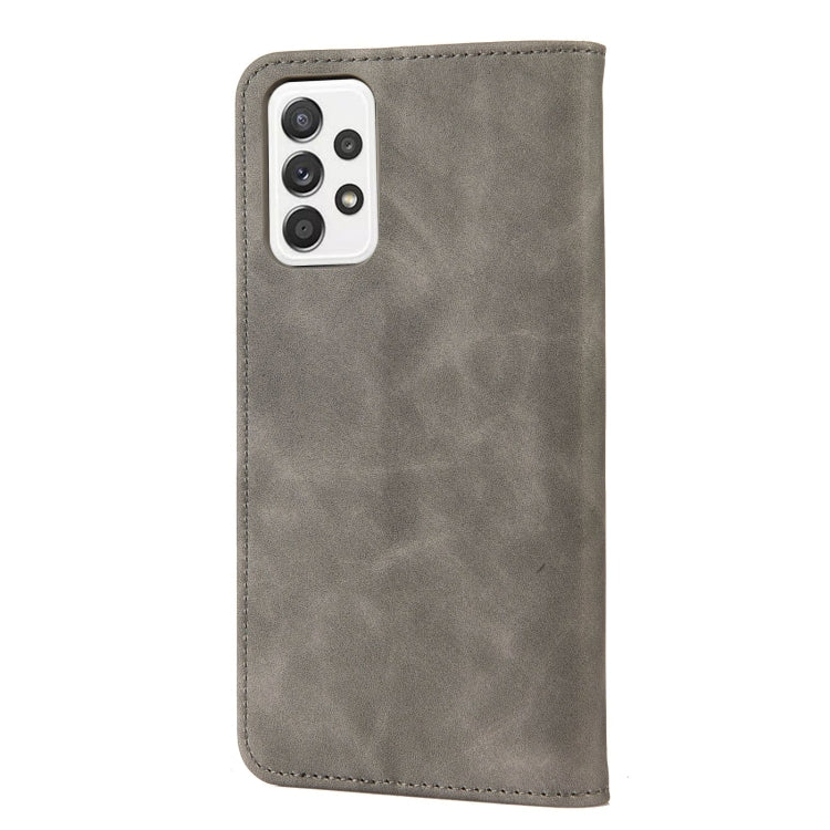 For Samsung Galaxy A23 5G Skin Feel Splicing Leather Phone Case