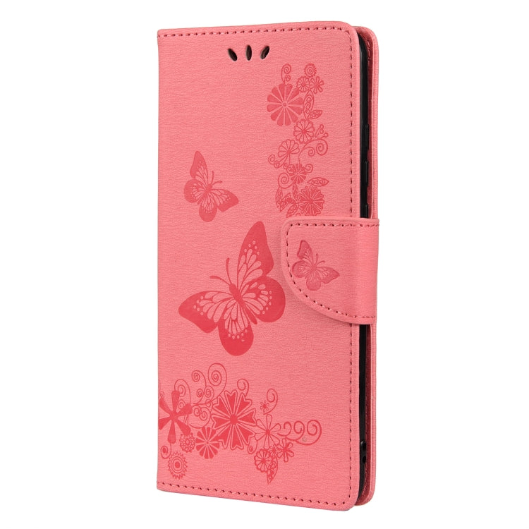 For Samsung Galaxy A23 5G Butterfly Embossed Horizontal Flip Leather Phone Case with Card Slot & Holder