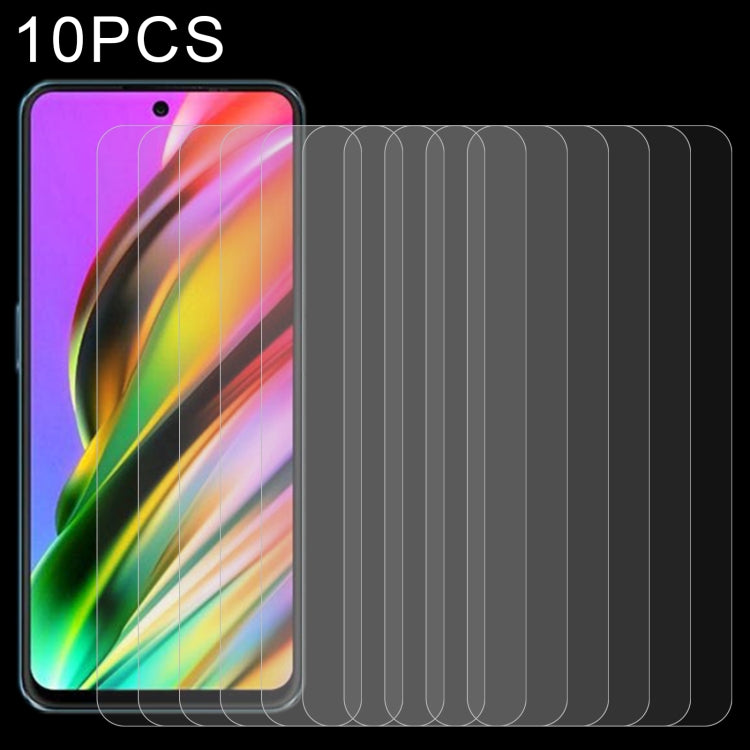 10 PCS 0.26mm 9H 2.5D Tempered Glass Film For BLU G91 Max
