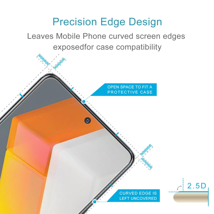 10 PCS 0.26mm 9H 2.5D Tempered Glass Film For vivo iQOO 9 SE / iQOO Neo6 / iQOO Neo6 SE