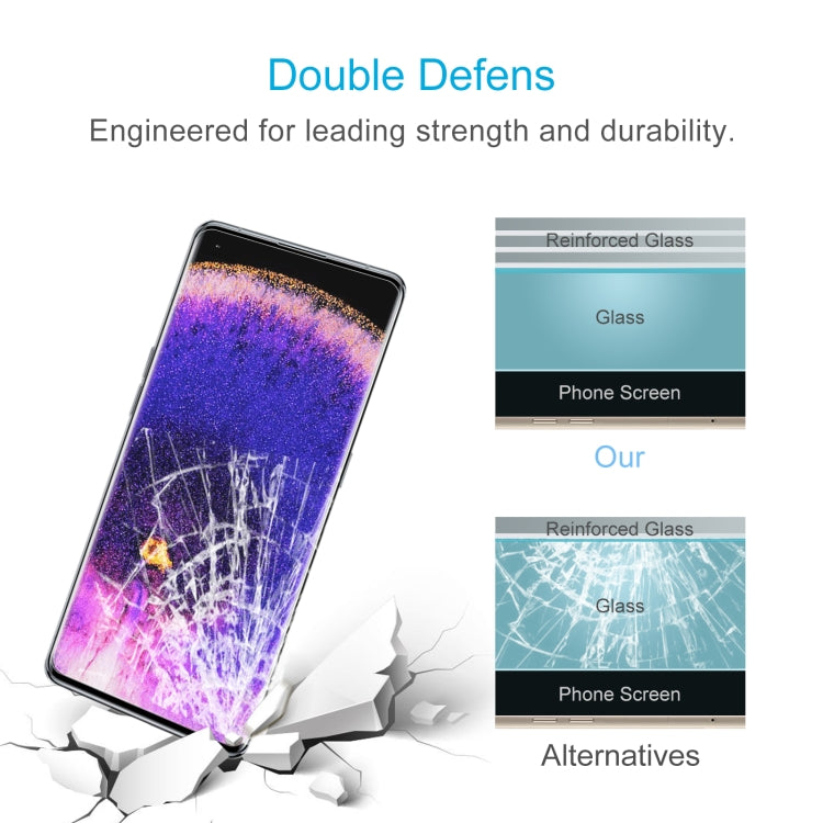 10 PCS 0.26mm 9H 2.5D Tempered Glass Film For OPPO Find X5