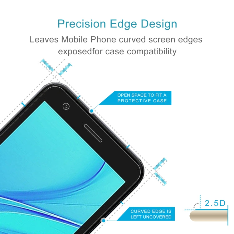 10 PCS 0.26mm 9H 2.5D Tempered Glass Film For Itel A27