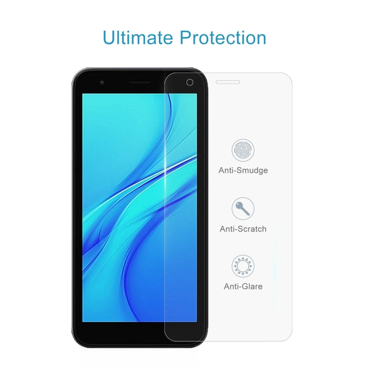 10 PCS 0.26mm 9H 2.5D Tempered Glass Film For Itel A27