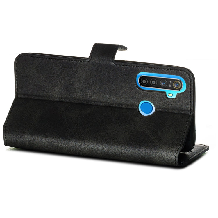 For OPPO Realme 5 Classic Calf Texture Horizontal Flip PU Leather Case, with Holder & Card Slots & Wallet