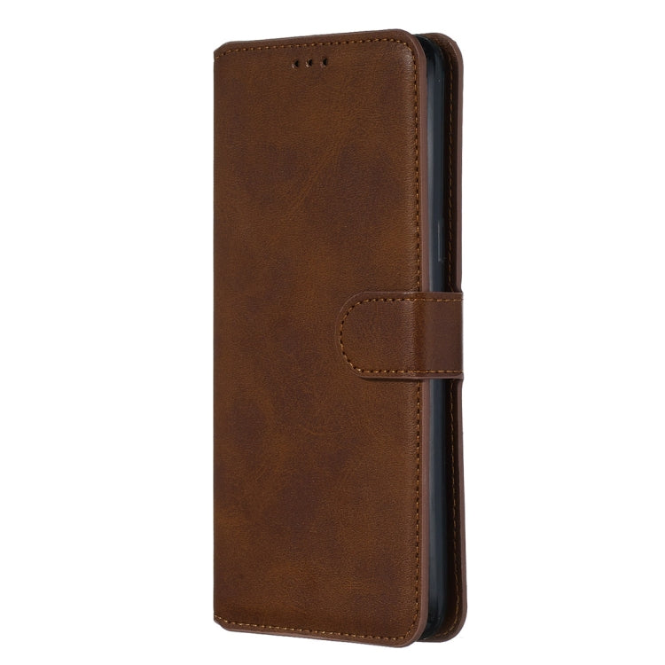 For OPPO Realme 5 Classic Calf Texture Horizontal Flip PU Leather Case, with Holder & Card Slots & Wallet