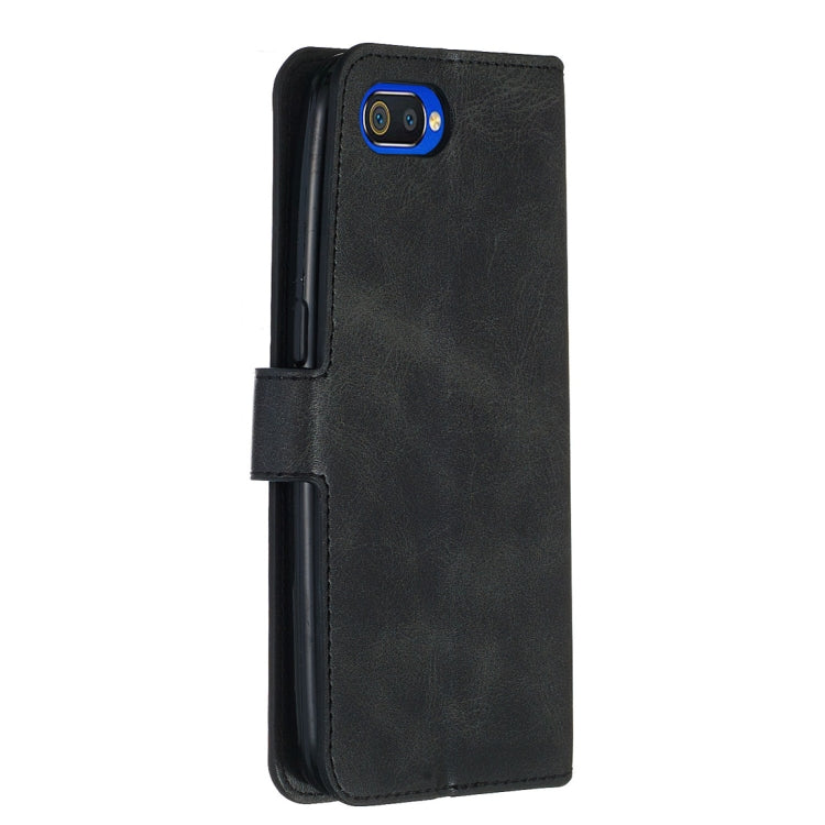 For OPPO A1k / Realme C2 Classic Calf Texture Horizontal Flip PU Leather Case, with Holder & Card Slots & Wallet