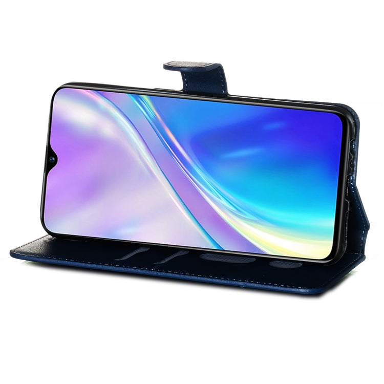 For OPPO Realme XT / Realme X2 Classic Calf Texture Horizontal Flip PU Leather Case, with Holder & Card Slots & Wallet