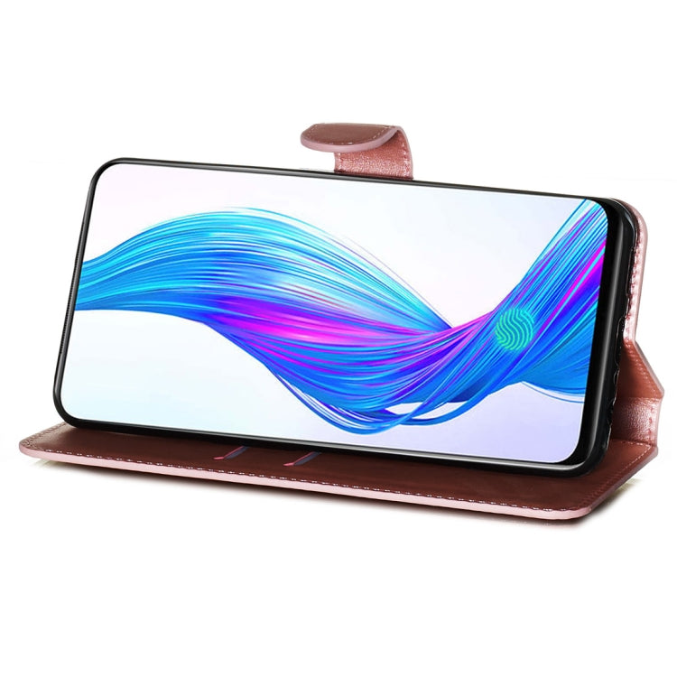 For OPPO K3 / Realme X Classic Calf Texture Horizontal Flip PU Leather Case, with Holder & Card Slots & Wallet