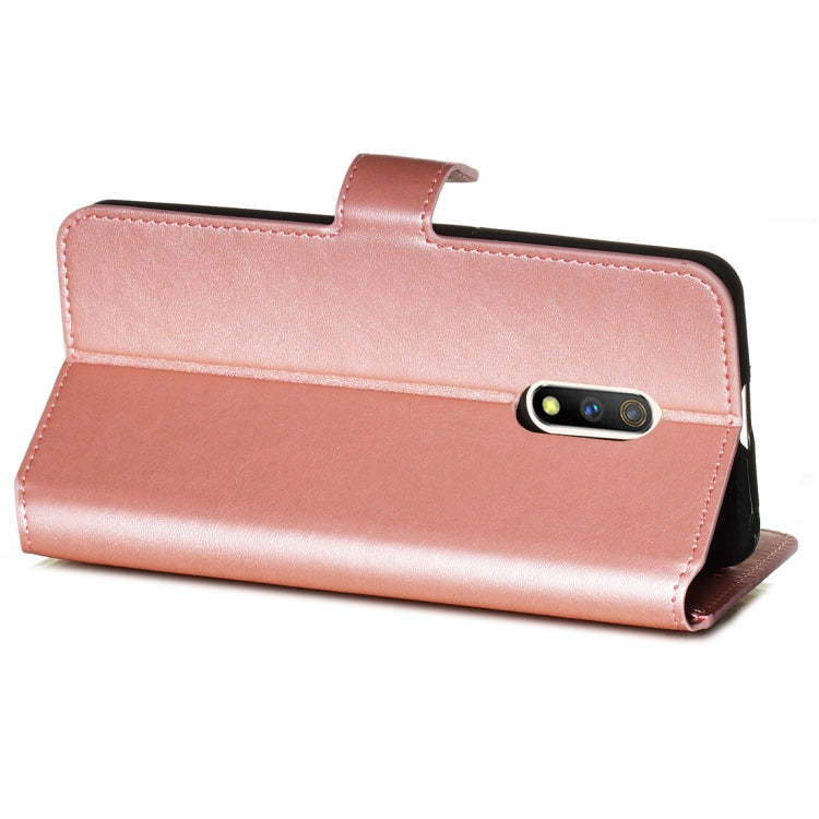 For OPPO K3 / Realme X Classic Calf Texture Horizontal Flip PU Leather Case, with Holder & Card Slots & Wallet