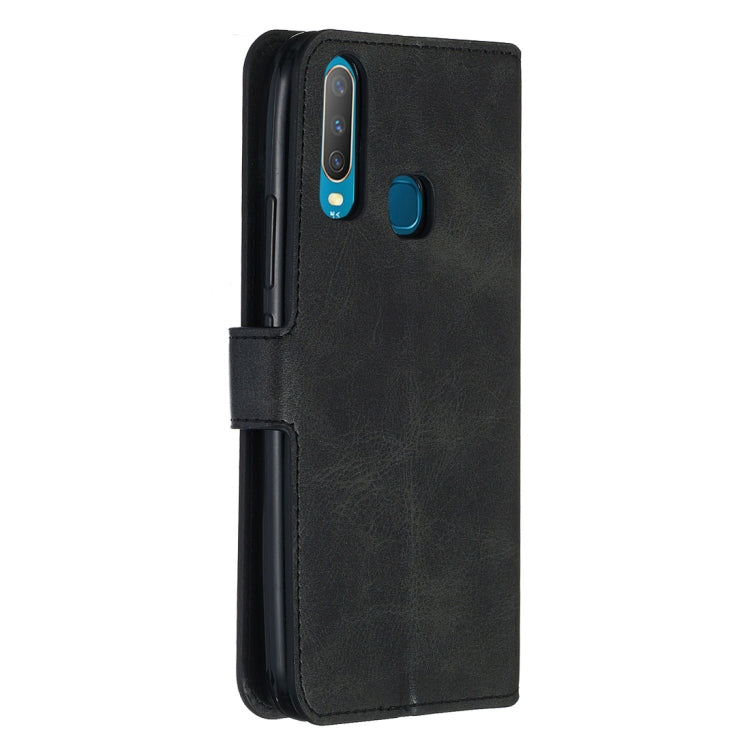 For Vivo U10 / Y15 / Y17 / Y3 Classic Calf Texture Horizontal Flip PU Leather Case, with Holder & Card Slots & Wallet
