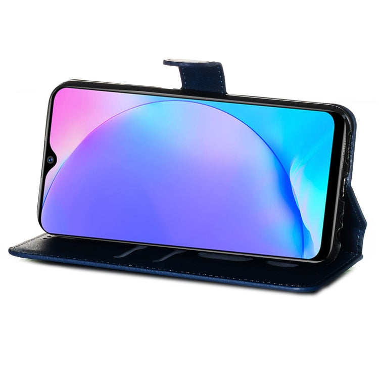 For Vivo U10 / Y15 / Y17 / Y3 Classic Calf Texture Horizontal Flip PU Leather Case, with Holder & Card Slots & Wallet