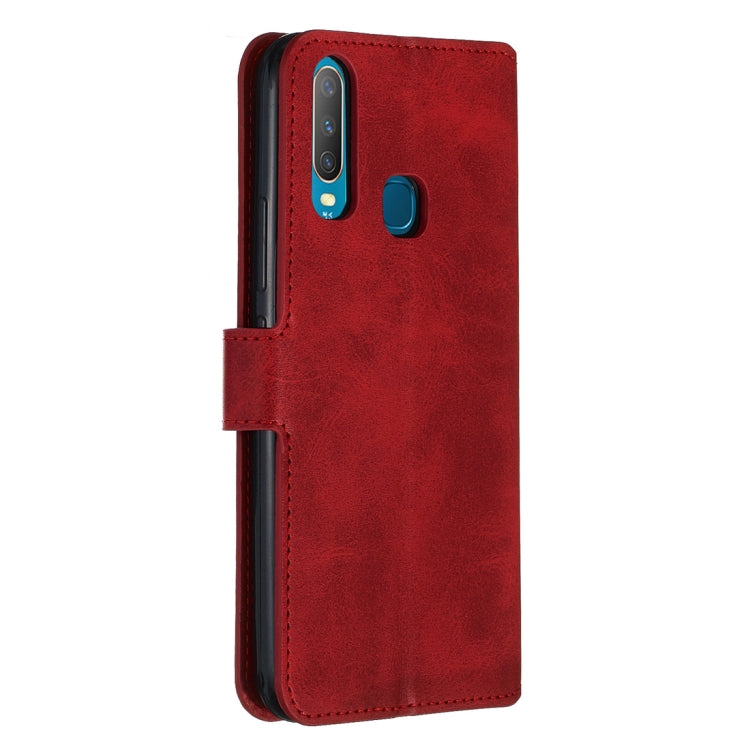 For Vivo U10 / Y15 / Y17 / Y3 Classic Calf Texture Horizontal Flip PU Leather Case, with Holder & Card Slots & Wallet