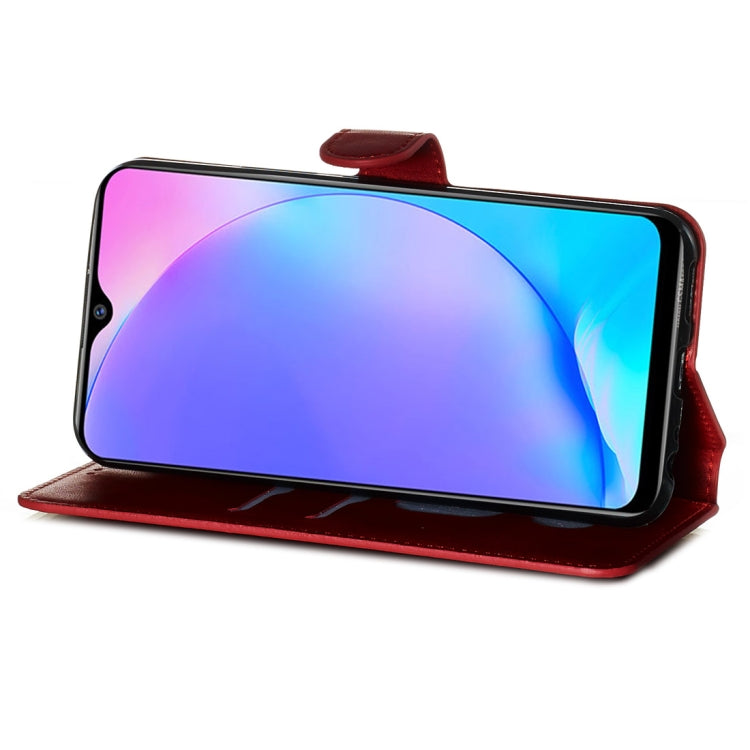 For Vivo U10 / Y15 / Y17 / Y3 Classic Calf Texture Horizontal Flip PU Leather Case, with Holder & Card Slots & Wallet