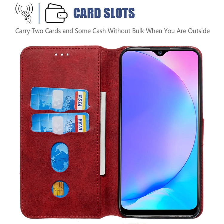 For Vivo U10 / Y15 / Y17 / Y3 Classic Calf Texture Horizontal Flip PU Leather Case, with Holder & Card Slots & Wallet