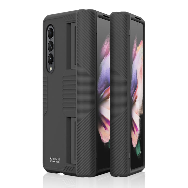 For Samsung Galaxy Z Fold3 5G Armor Hinged Shockproof PC + TPU Folding Phone Case