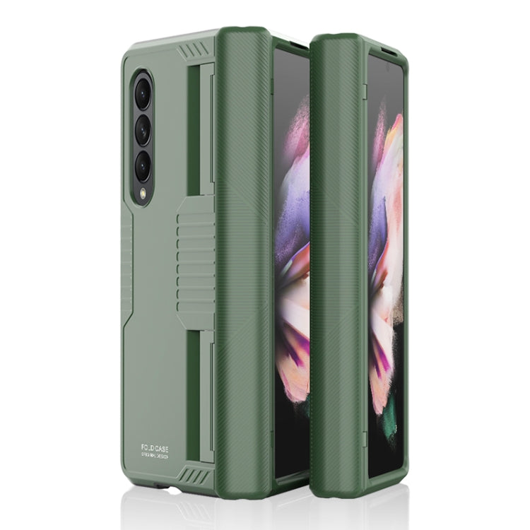 For Samsung Galaxy Z Fold3 5G Armor Hinged Shockproof PC + TPU Folding Phone Case