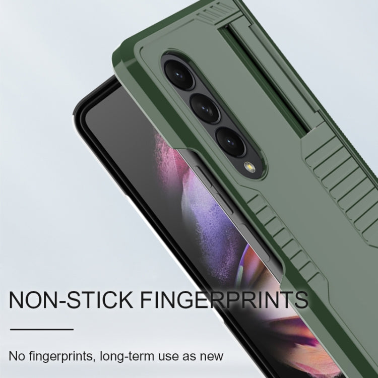 For Samsung Galaxy Z Fold3 5G Armor Hinged Shockproof PC + TPU Folding Phone Case