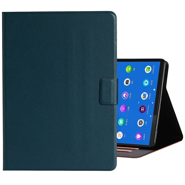 For Samsung Galaxy Tab A8 10.5 2021 Pure Color Leather Tablet Case