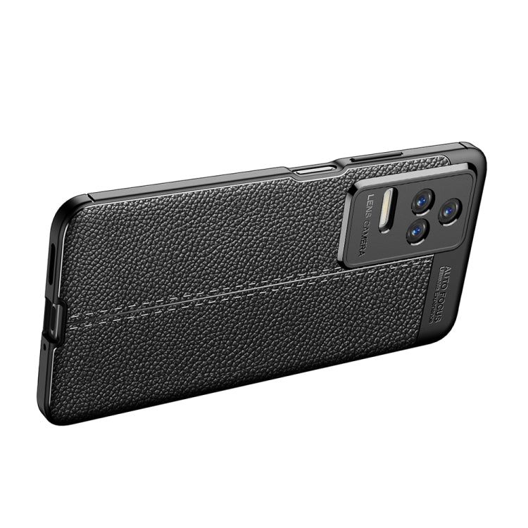 For Xiaomi Redmi K50 Pro Litchi Texture TPU Shockproof Phone Case