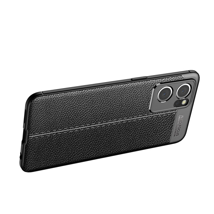 For OPPO Reno7 International Version Litchi Texture TPU Shockproof Phone Case