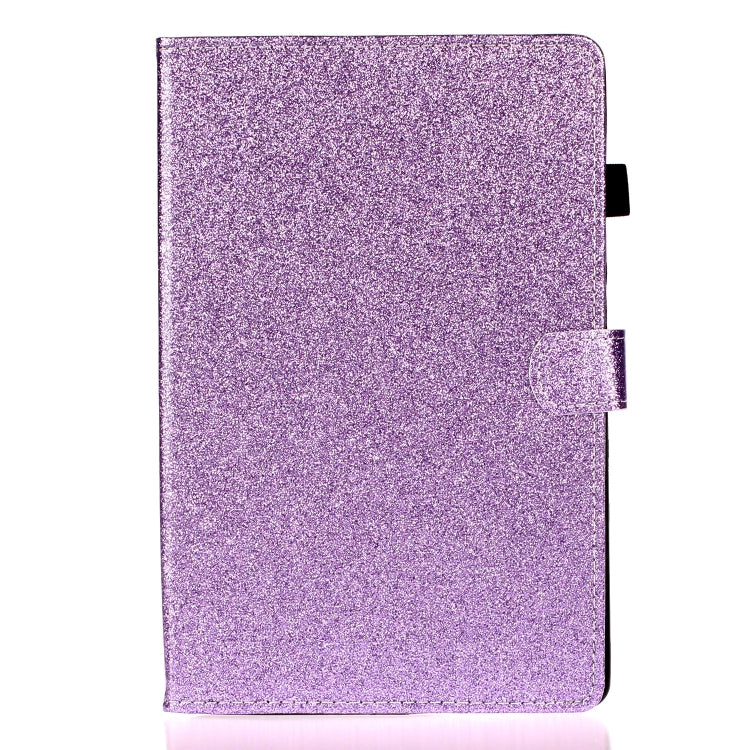 For Samsung Galaxy Tab A8 10.5 2021 Varnish Glitter Powder Leather Tablet Case