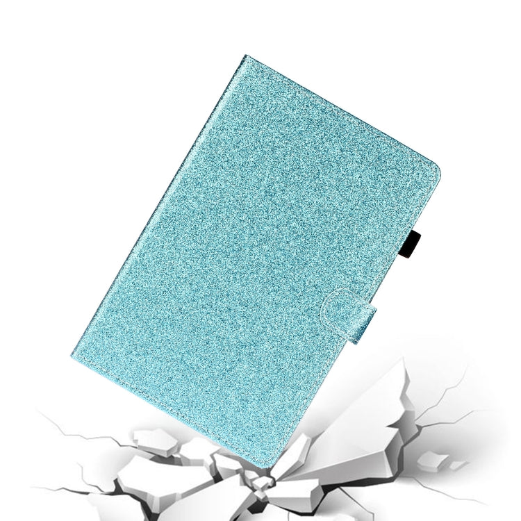 For Samsung Galaxy Tab A8 10.5 2021 Varnish Glitter Powder Leather Tablet Case