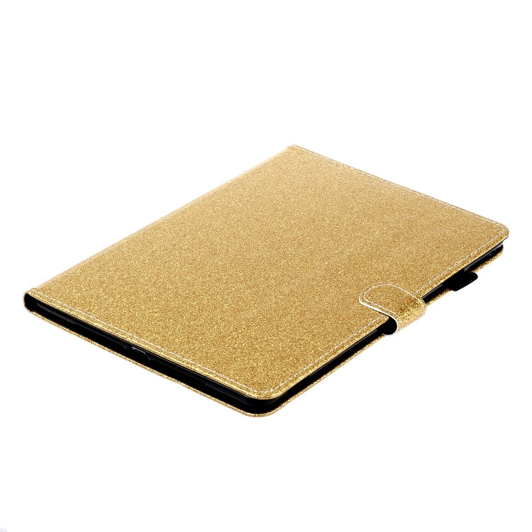 For Samsung Galaxy Tab A8 10.5 2021 Varnish Glitter Powder Leather Tablet Case