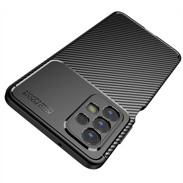 For Samsung Galaxy A23 5G Carbon Fiber Texture Shockproof TPU Phone Case